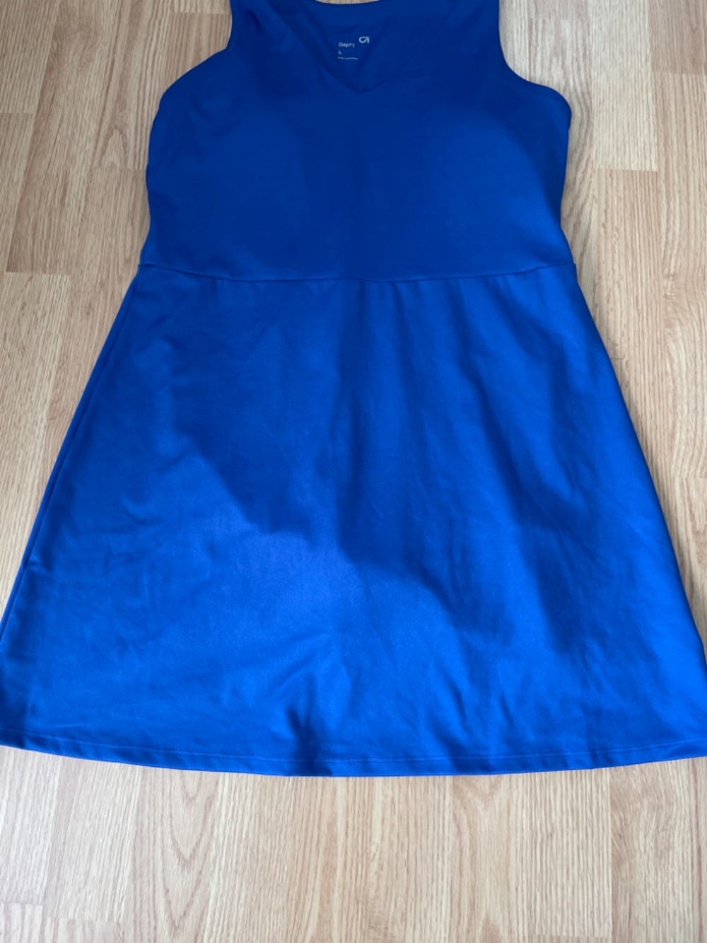 Gap Fit Royal Blue Sleeveless Athletic Tank Skort Mini Dress Size Large - Picture 3 of 9